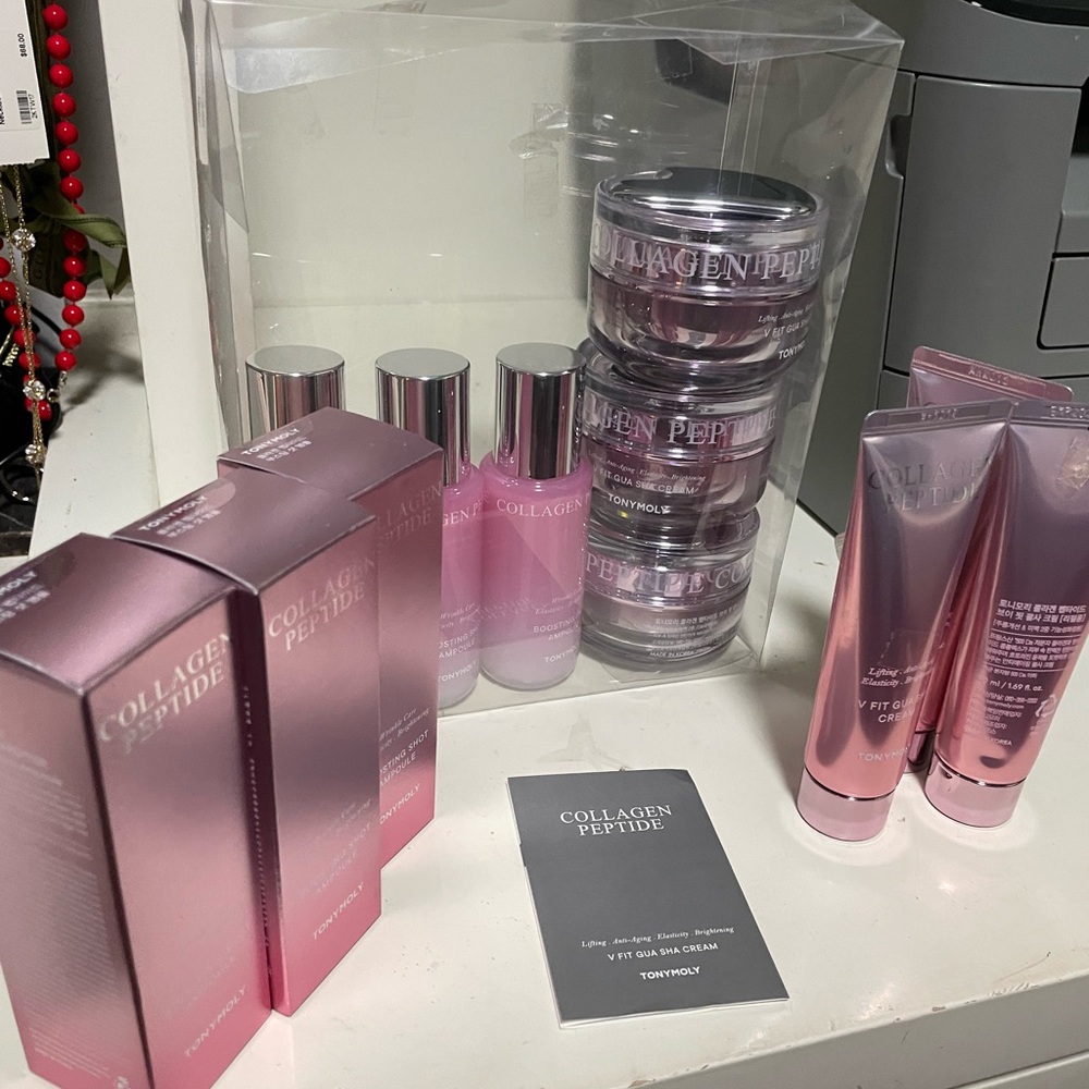 Korean Pink Peptide collagen for facial care
